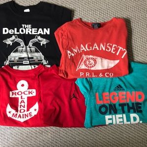 5 Boys Short Sleeve Tops